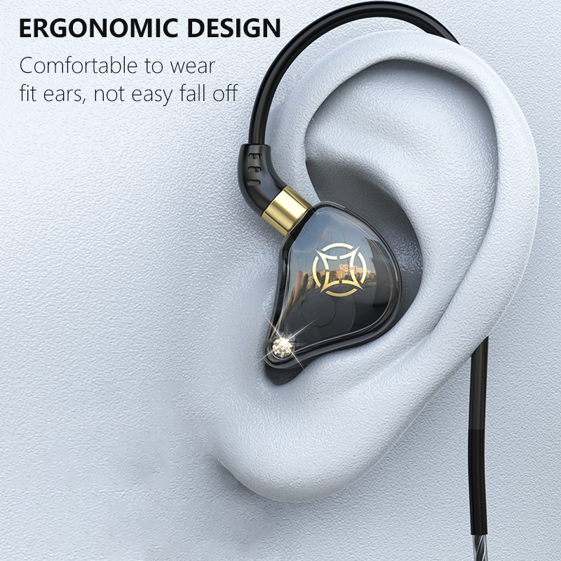L-Buchse Gaming-Kopfhörer Typ C 3,5 mm 45 ° Schräge In-Ear-Kopfhörer mit Kabel, HiFi-Surround-Sound, Freisprech-Mikrofon-Kopfhörer