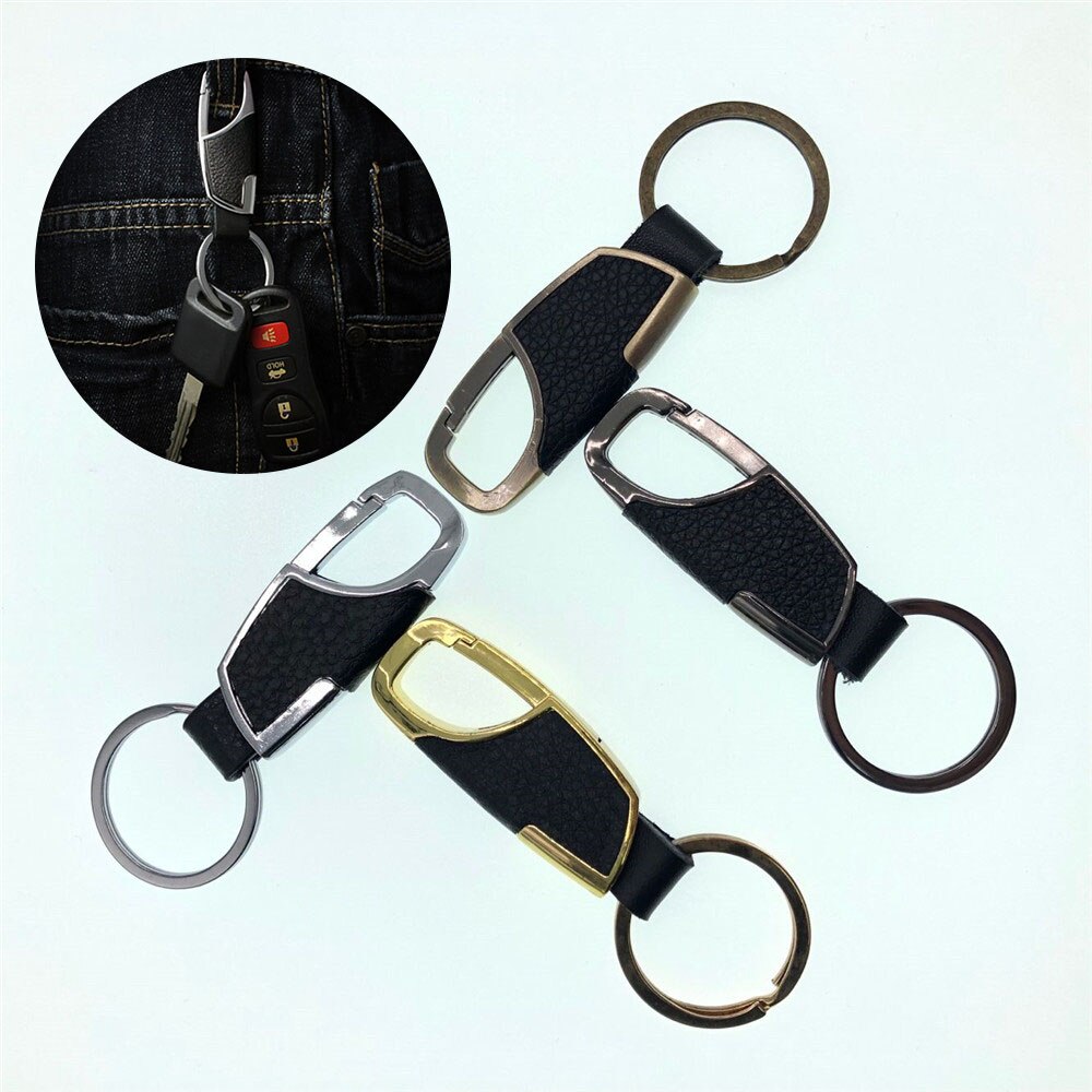 Coche de Metal llavero anillo de llave para Toyota Camry Corolla RAV4 Yaris Highlander Land Cruiser PRADO Vios Vitz Reiz éxito