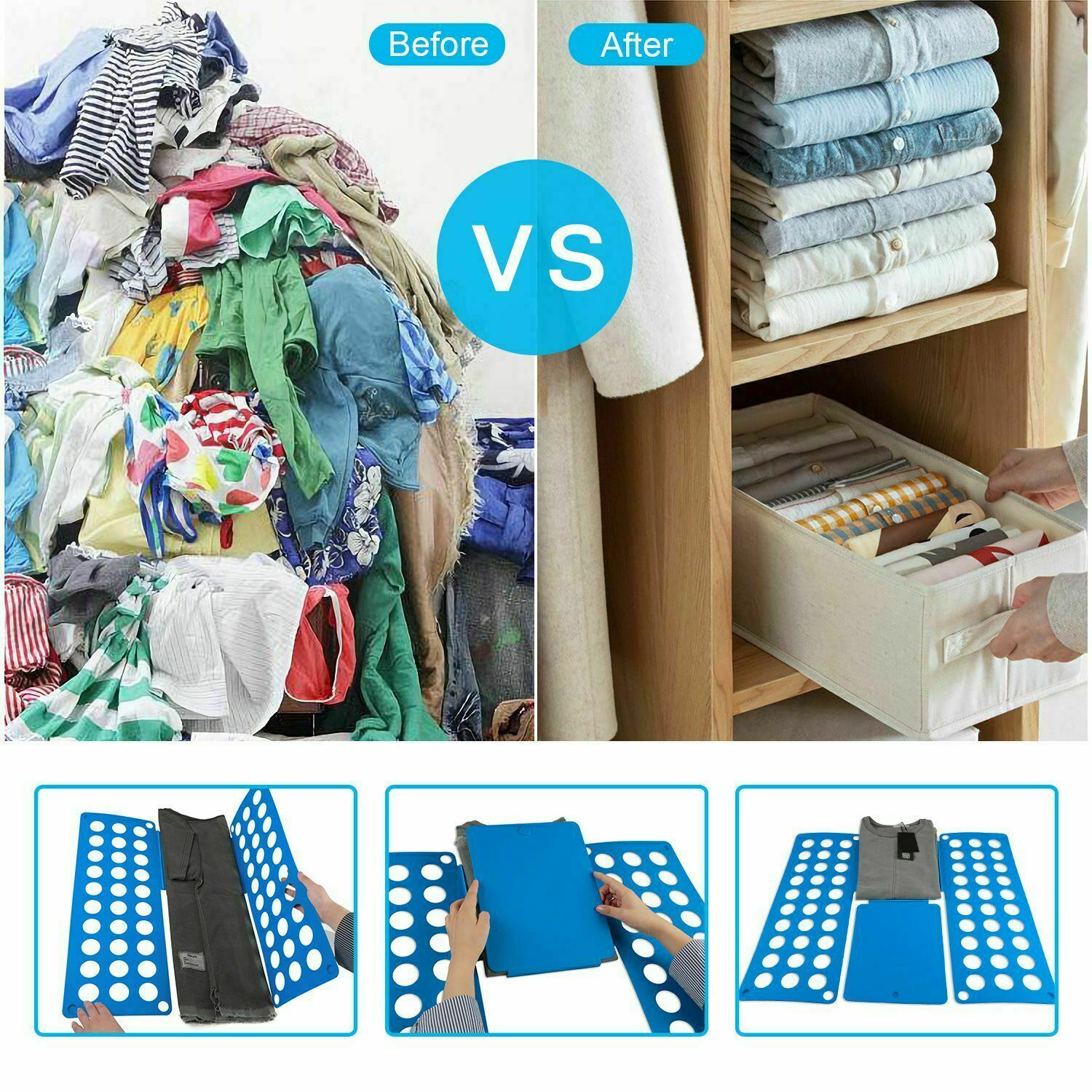 Planche à plier les vêtements pour enfants, de , magique, pour t-shirts et pulls, permet de gagner du temps