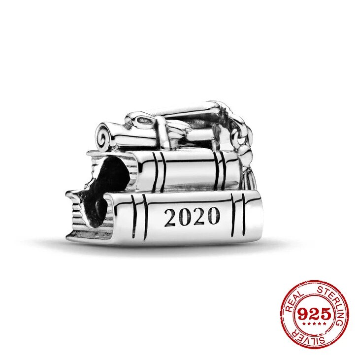 2020 nowy 2020 podziałka książki Charm Fit bransoletka typu Charm Pandora DIY kobiety oryginalna biżuteria z koralików prezenty
