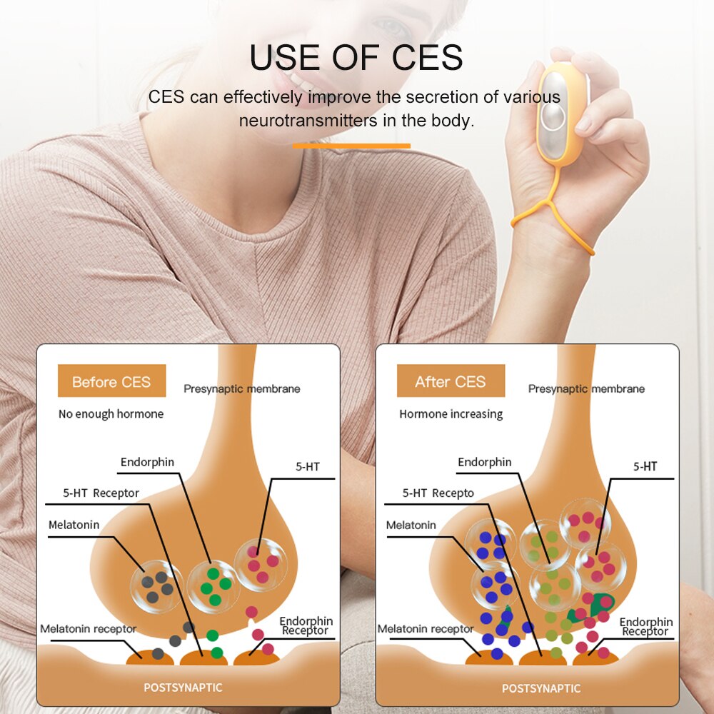 Intelligent Electric Sleep Machine Timing Sleep Therapy Handheld Sleeping Helper Insomnia Physiotherapy Auxiliary Instrument