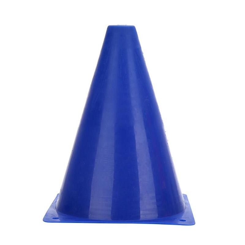 10x markørkjegler rulleskøyter fotball fotball agility treningsutstyr: Jeg