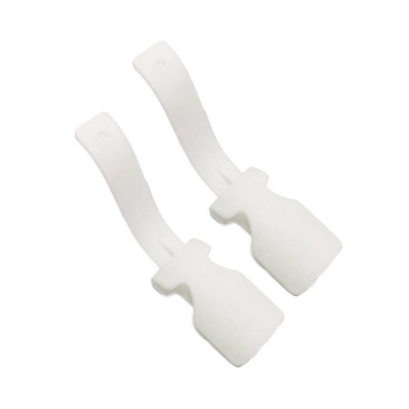 2PCS Shoe Lifter Unisex Shoehorn Is Easy To Put On And Take Off The Shoes Strong Non-slip Auxiliary Tool Shoe Corner Lifter: 2Pcs White