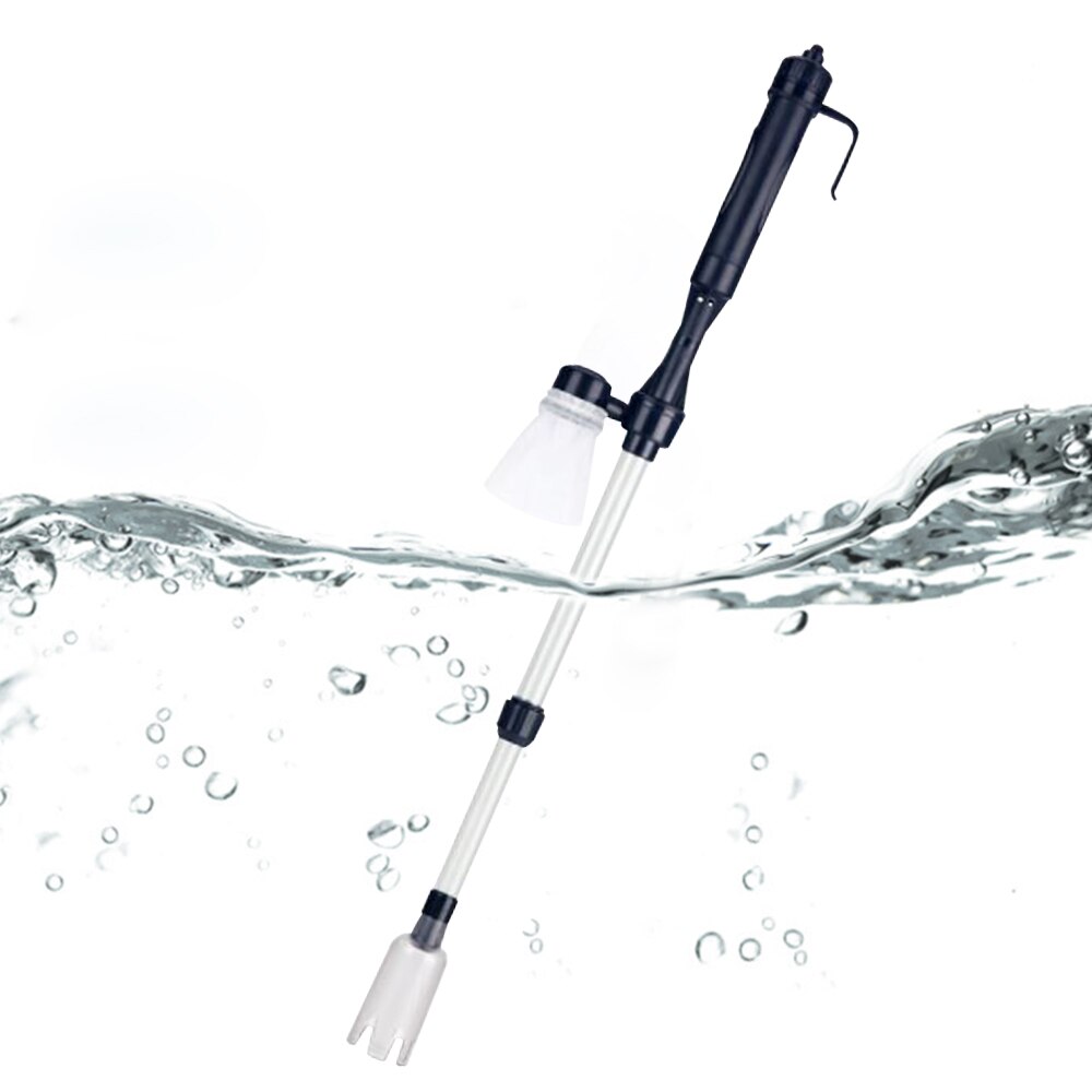 Elektrische Aquarium Fish Tank Vacuüm Schoon Pomp Water Cleaner Sifon