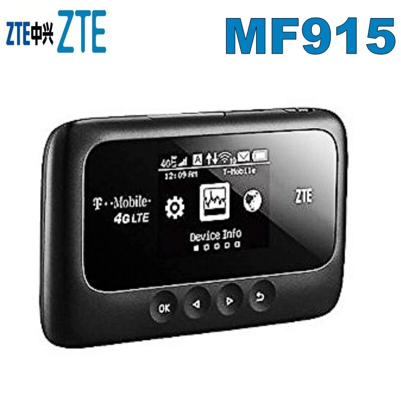 Unlocked ZTE MF915 Z915 4G Mobile Broadband WiFi Hotspot Router