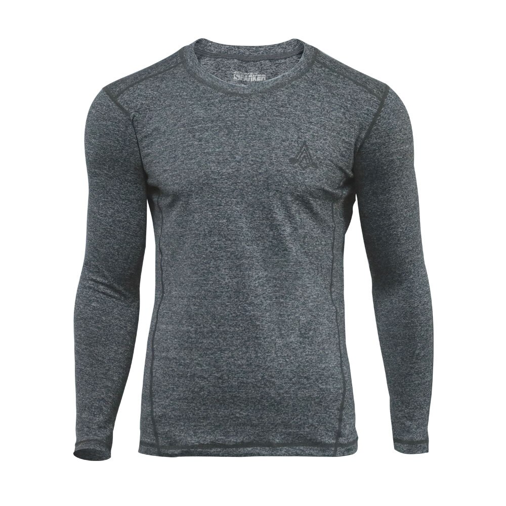 Camiseta de manga larga de secado rápido para hombre, camisa atlética con absorción de humedad, excelente ELITE, camisas deportivas, Otoño e Invierno: XXL