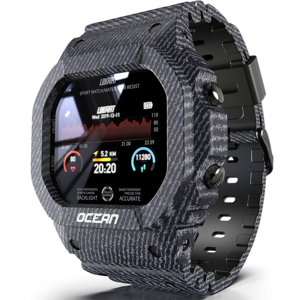 Ozean Clever Uhr Pulsoximeter Blut Sauerstoff Herz Bewertung Monitor Männer Fitness Clever Sport Uhr Anruf Bluetooth Clever Uhr Frauen