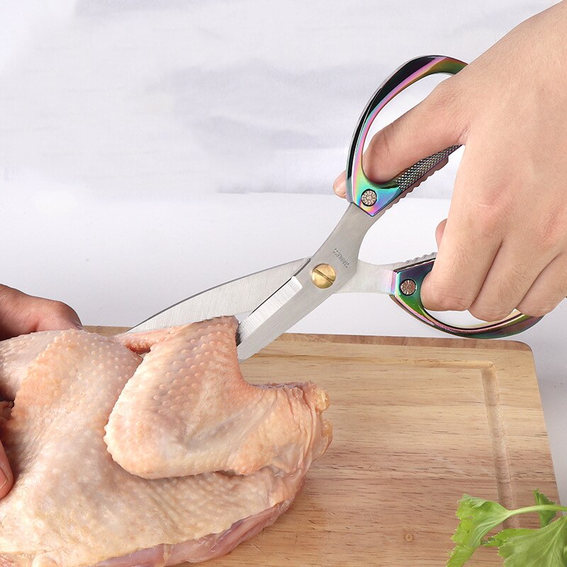 Multifunktionale edelstahl schere haushalt küche alle legierung schere geeignet für huhn, fisch und gemüse