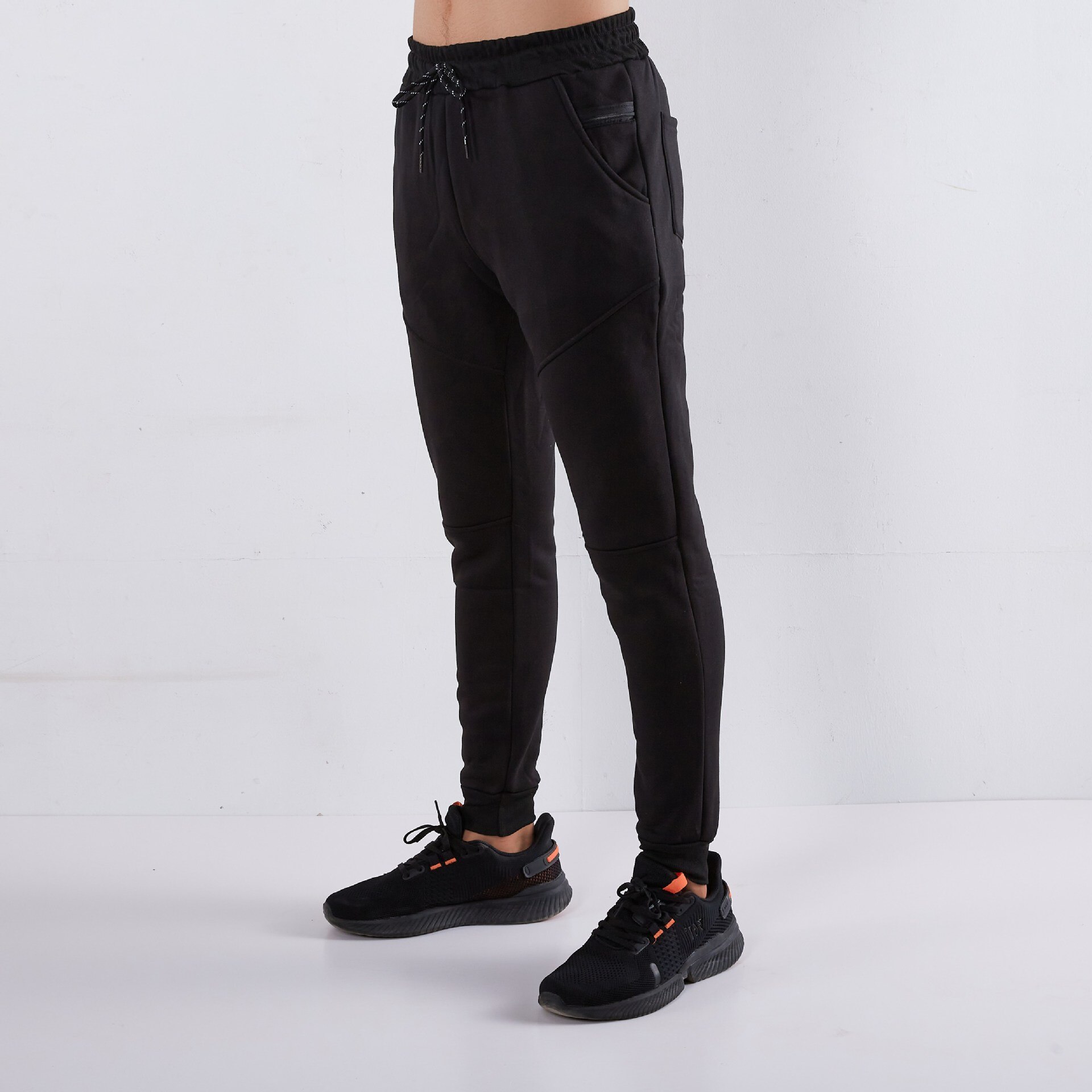 Lente En Herfst Mannen Sport Running Broek Fitness Running Training Sport Vrije Tijd Broek Mannen Sport Broek Joggingbroek: Black / Xxl