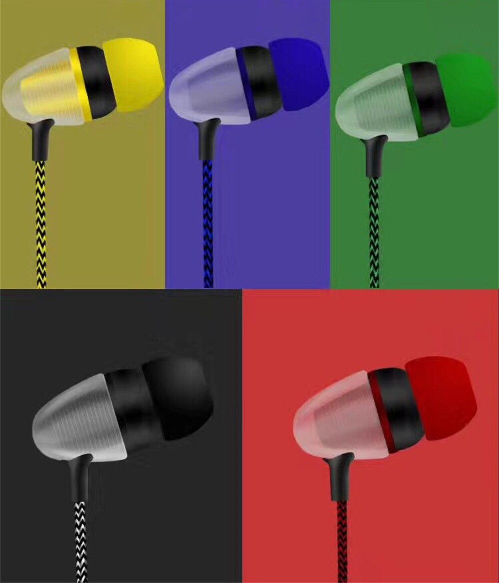 Earphones Universal In-ear Wired Headset Without Microphone 3.5mm Jack Earbuds Earphone For Cell Phone In Stock 24
