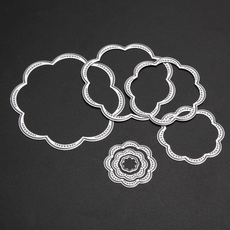 7pcs/Set Easter Eggs Metal Die Cuts,Flower Butterfly Eggs Frame Cutting Dies Stencils DIY Crafts Cards Cuts For DIY Embossing Card Making Photo