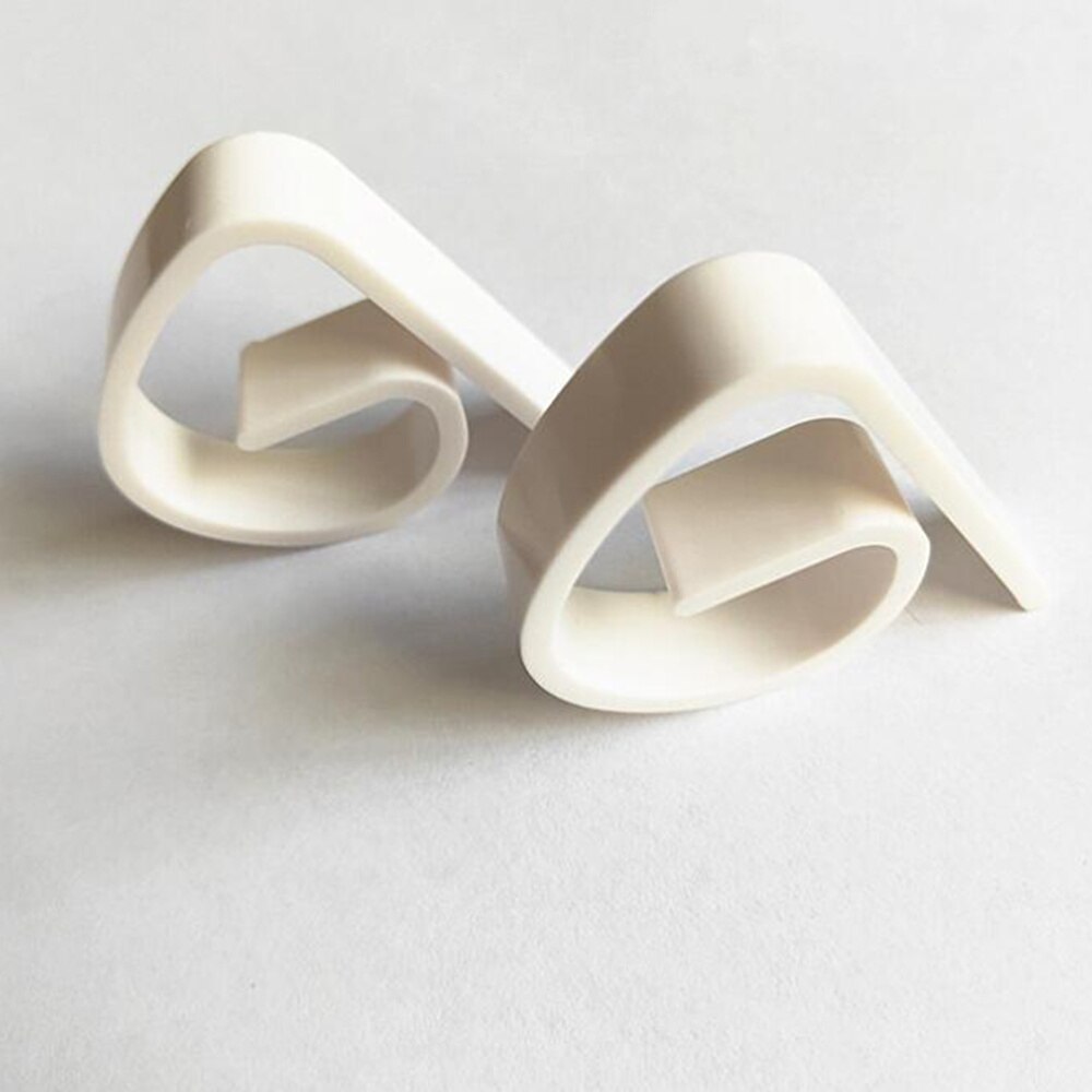 24 stk plastik dug clips dug holder dug klemmer til hotel banket