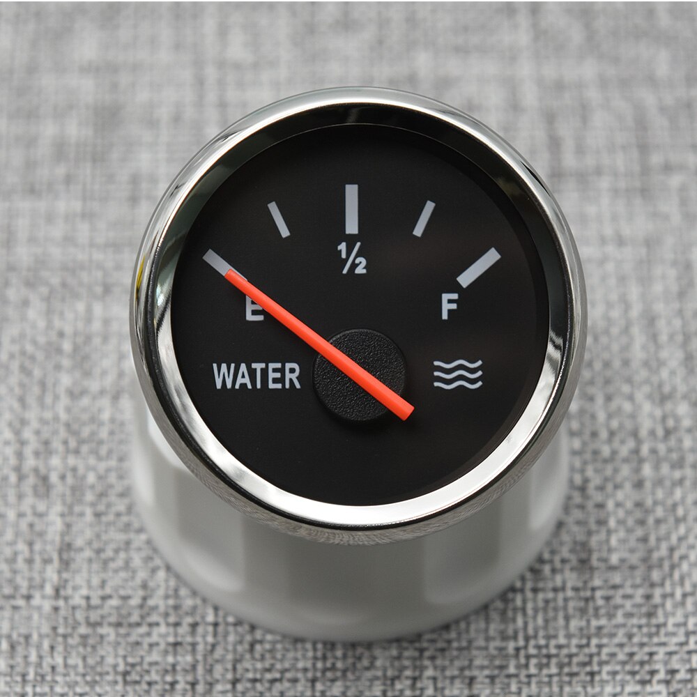52 mm Water Level Gauge 0-190Ohm Convenience Waterproof Water Tank Level Indicator Measuring Instruments For Marine Boat: Default Title