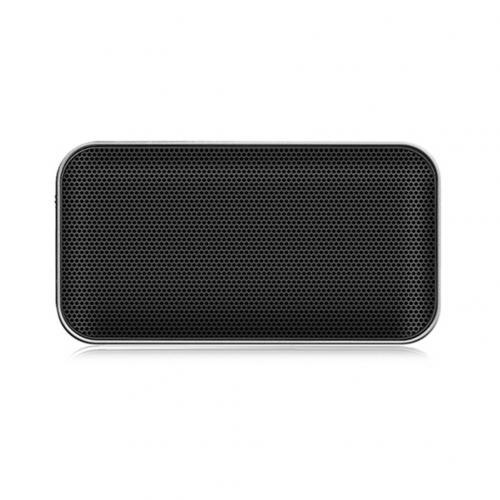 Portable Wireless Mini Style Bluetooth Speaker Support TF Card USB Rechargeable Music Transmitter Receiver Portable Music Player: black
