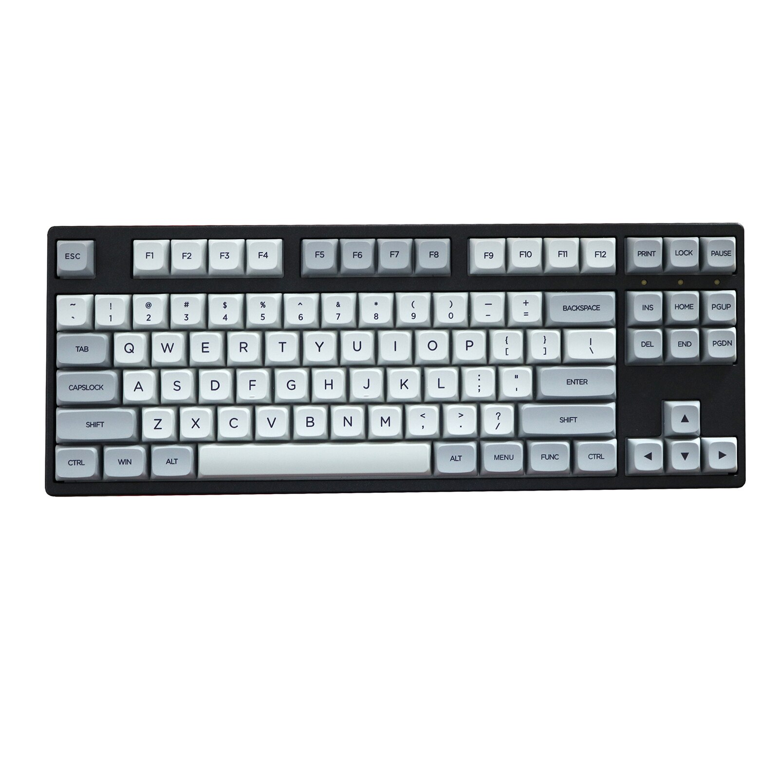 131 Keys/set Granite PBT Dye Subbed Key Caps For MX Switch Mechanical Keyboard XDA Profile Retro Grey White Keycap 1.5mm