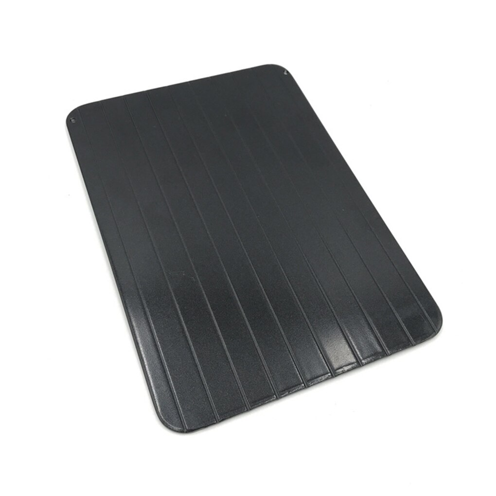 Fast Defrosting Tray Thaw Frozen Food Meat Fruit Quick Defrosting Plate Board Defrost Kitchen Gadget Tool: M 29.5x20.8x0.2CM