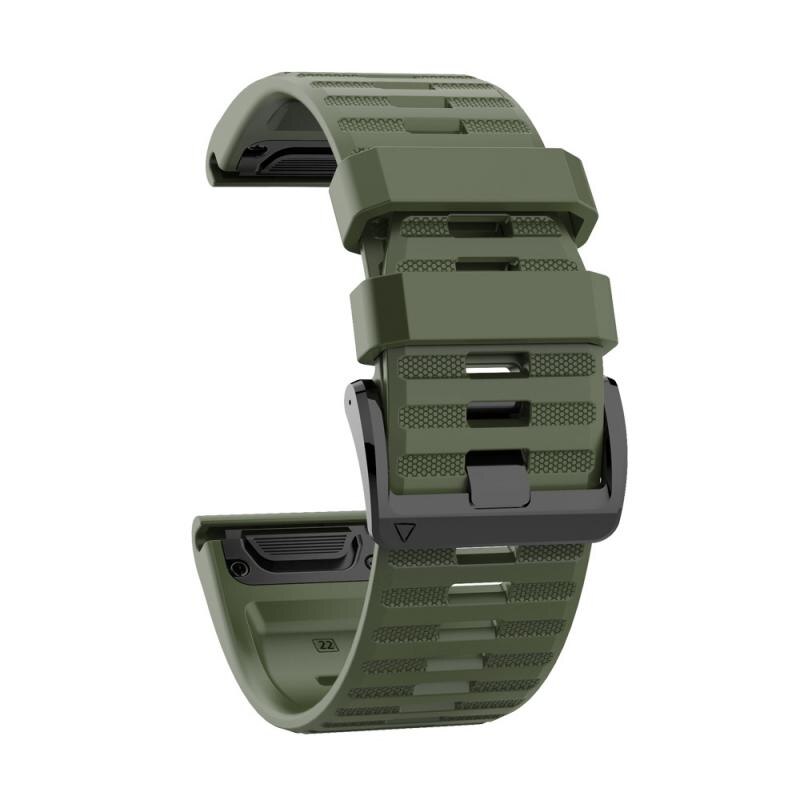 Weiche Silikon Ersatz Armband Strap Für Garmin Fenix 5/6 Bands Zubehör Sport Atmungsaktive Air Loch Wasser-Beweis Straps: 10