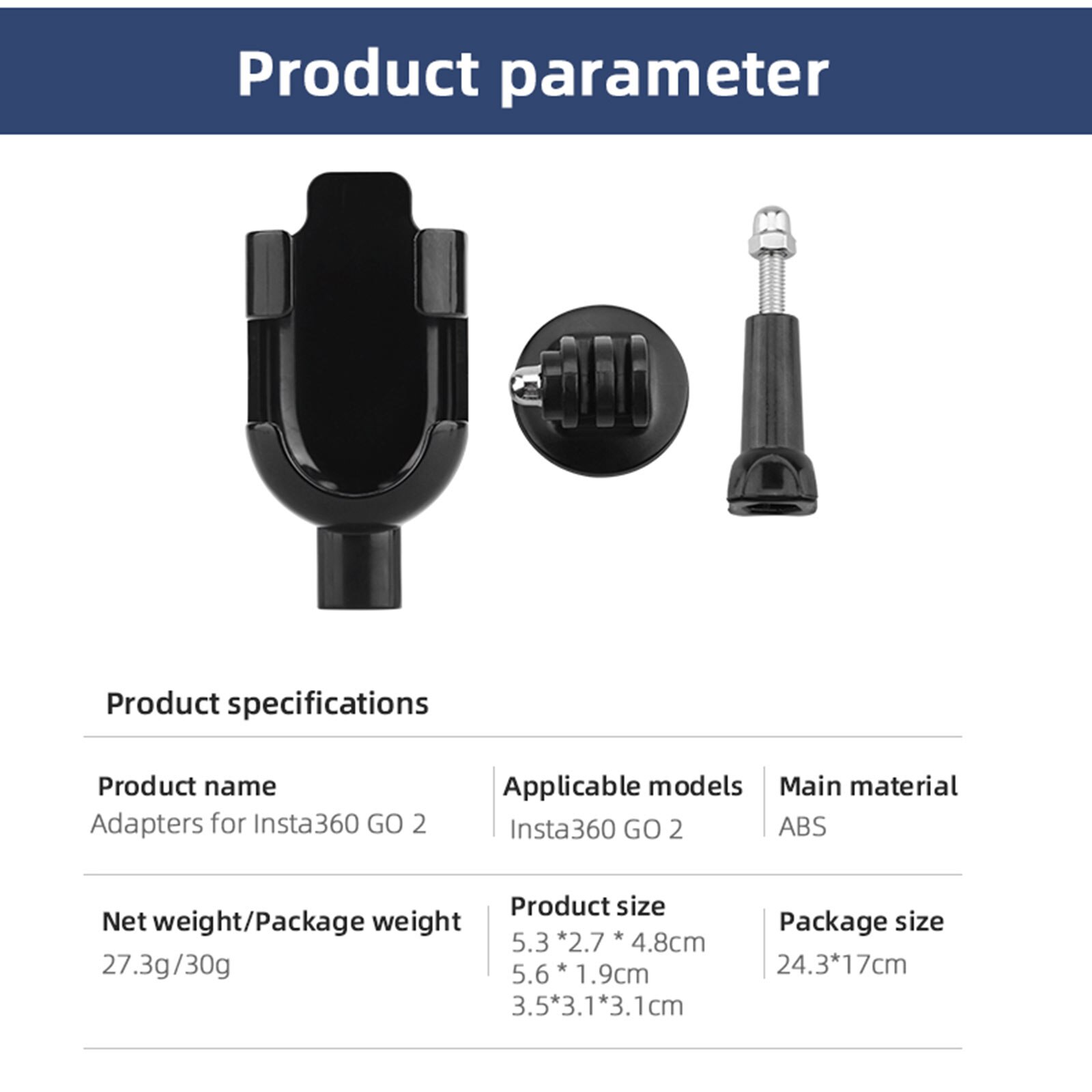 Plastic Camera Mount Adapter Bundle Frame with Alu... – Vicedeal