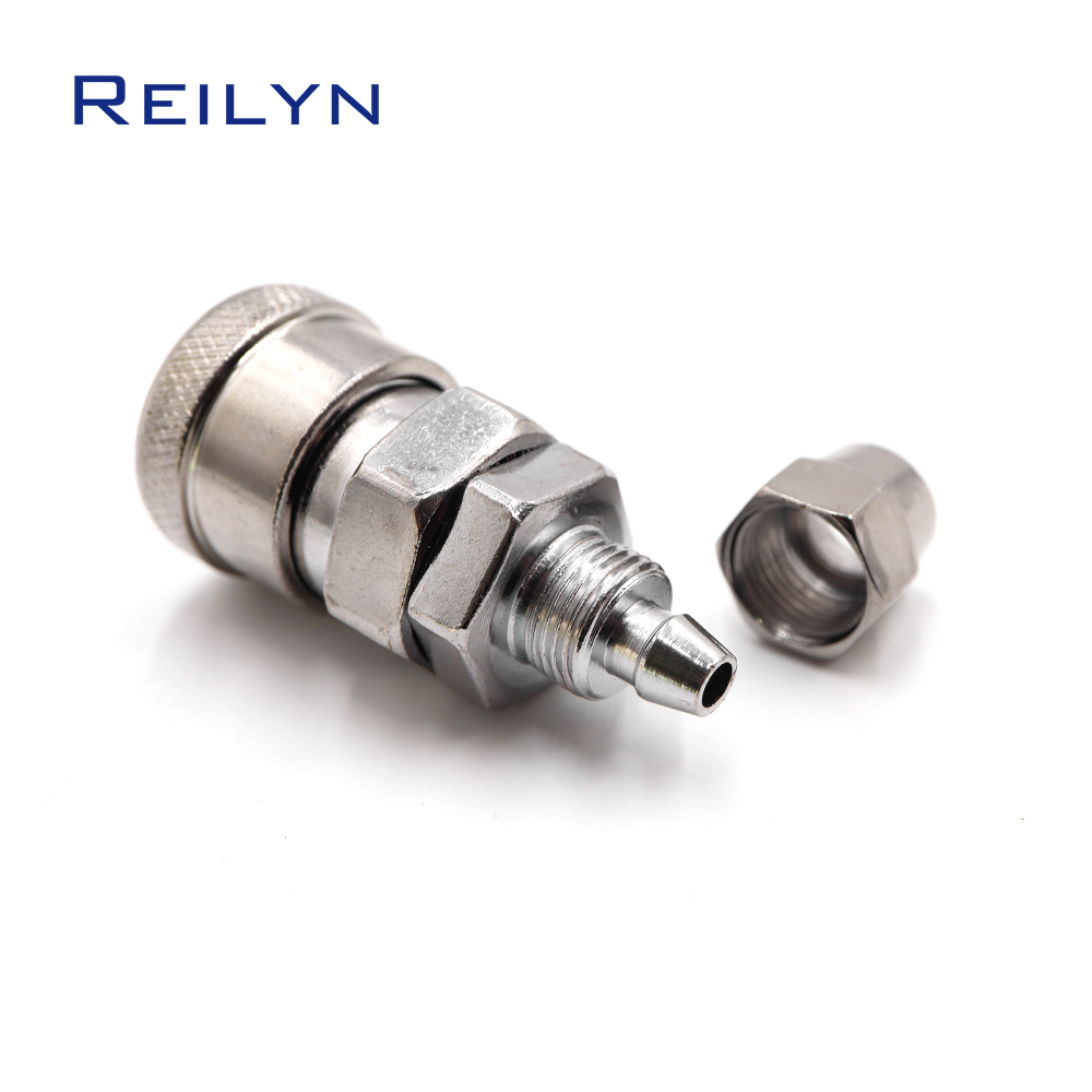 Air Compressor Fitting Hose Quick Coupling Pneumatic Connector Air Nailer Plug Pneumatic Tool Connector