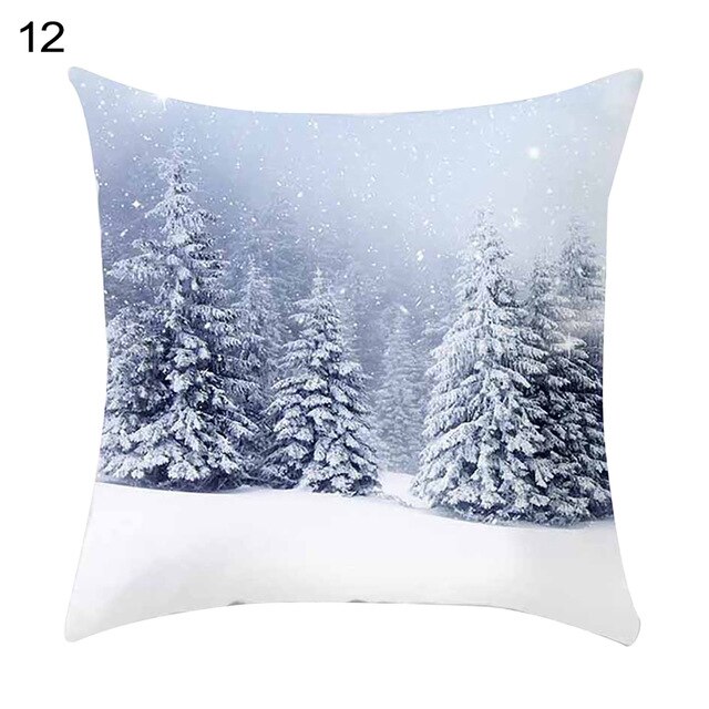 45 * 45cm julesnemand pudebetræk seng bilpynt hjem hotel børneværelse julepynt blødt og behageligt.: H13