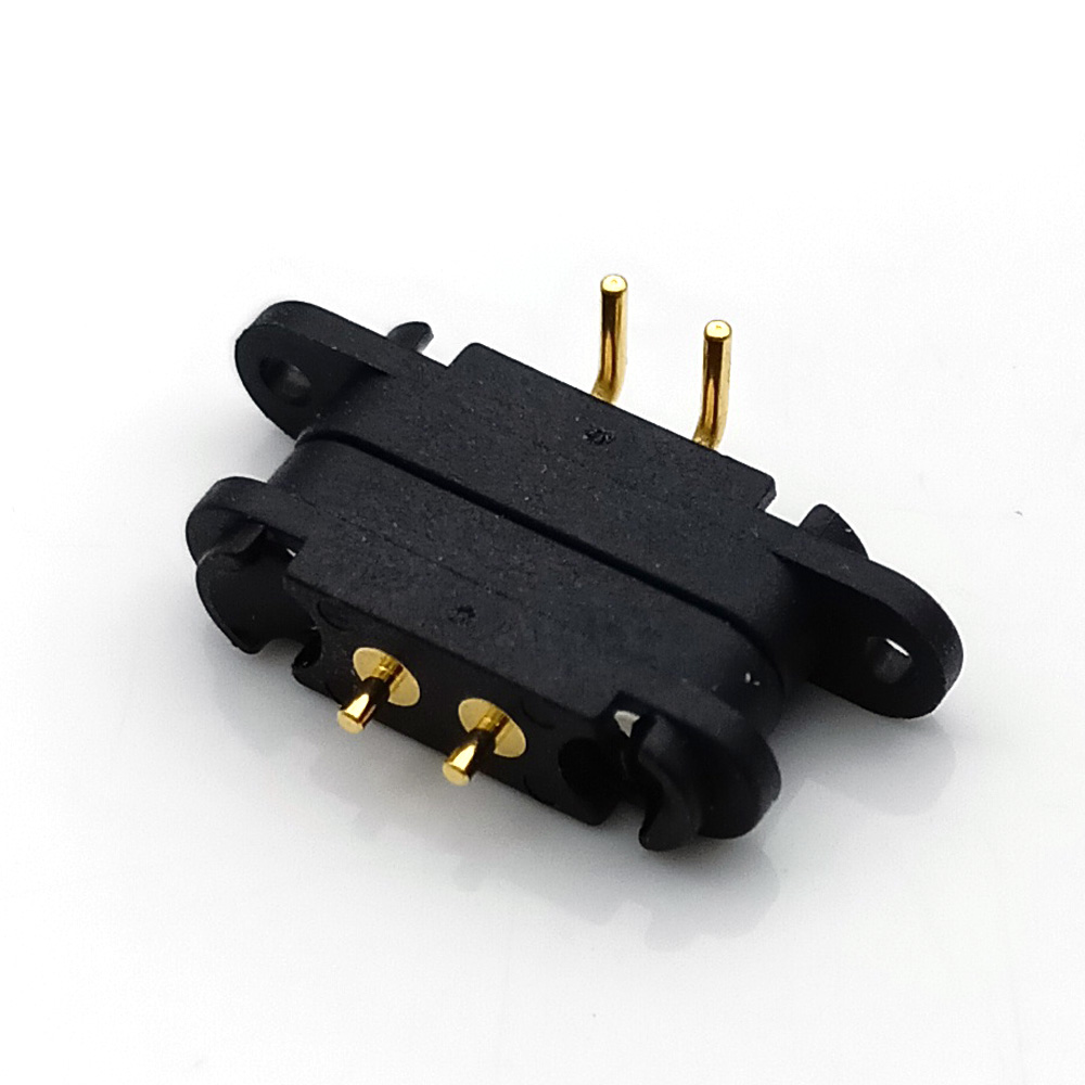 2/3/4/5- poliger magnetischer dc-stecker mit ösen, wasserdicht, mit federmechanismus, pogo-pin-stecker, pogo-pin-stecker, -buchse, federbelastet