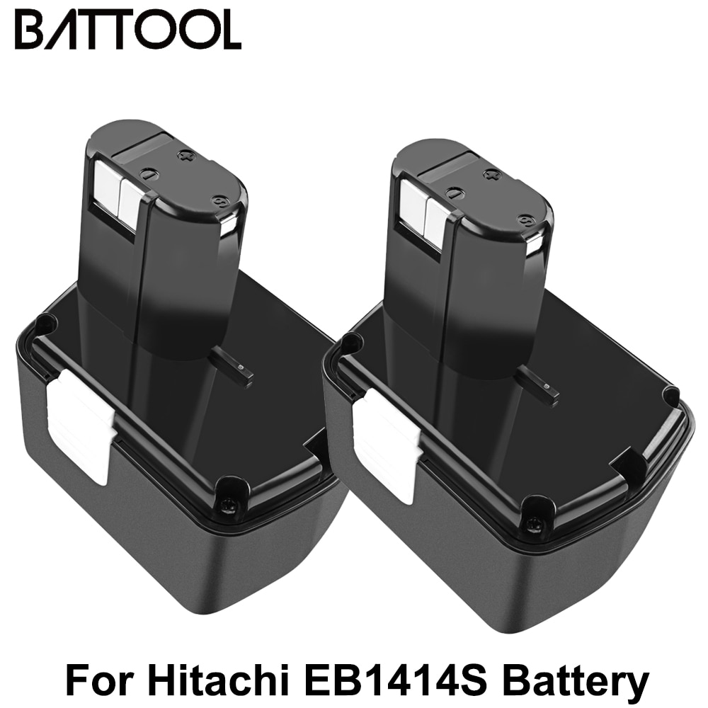 Battool EB1414S For Hitachi 14V 14.4V 3000mAh NI-MH Battery Replacement EB1414S EB14B EB1412S 324367 EB14S Battery