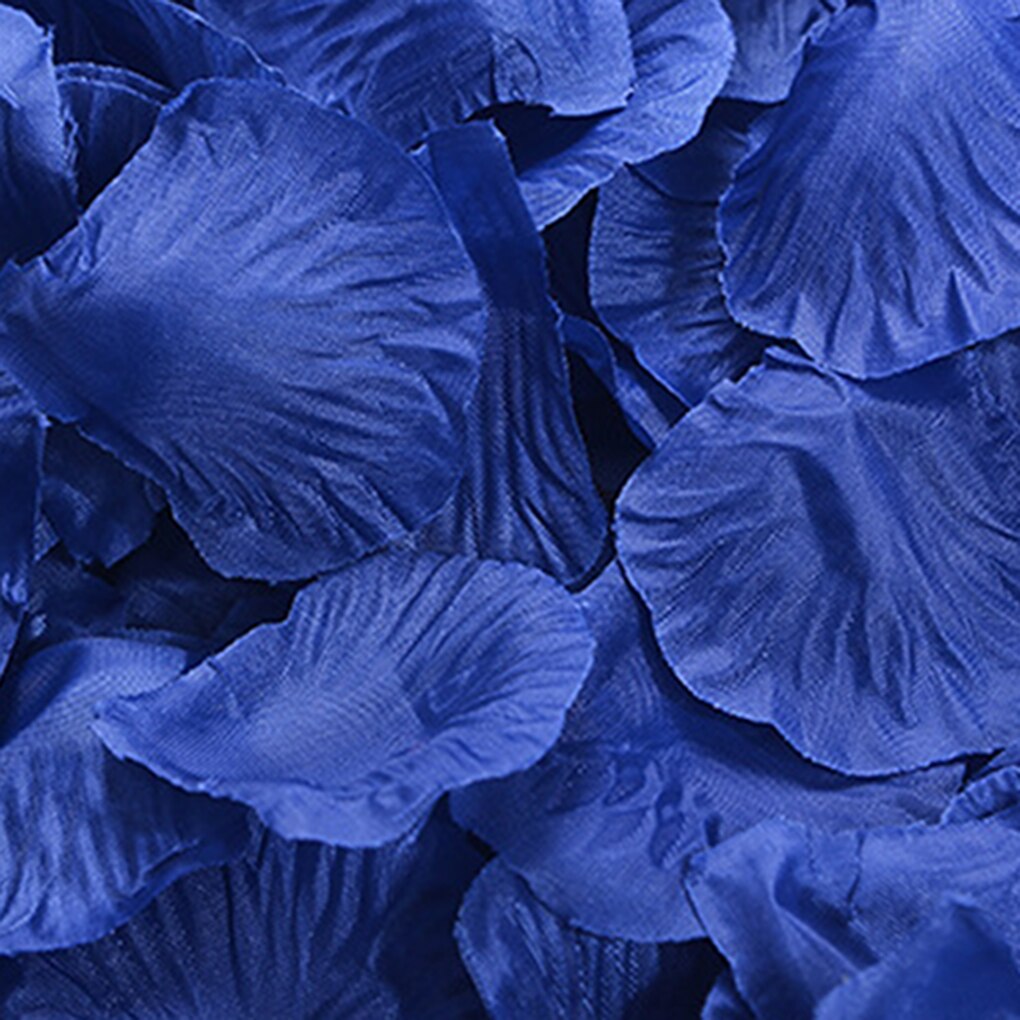 100 stk silkebløde kunstige rosenblade farverige bryllup romantisk silke rose blomst til bryllup dekoration forsyninger