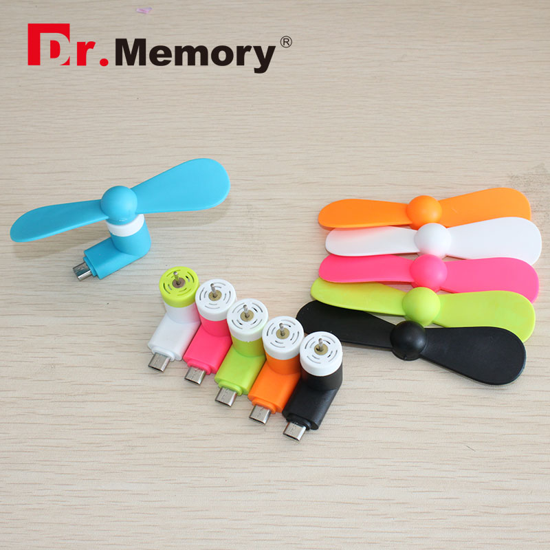 Ventilateur usb android, mini otg amovible, sortie usb, portable, pour téléphone android samsung, xiaomi, huawei, ventilateur usb à 2 broches