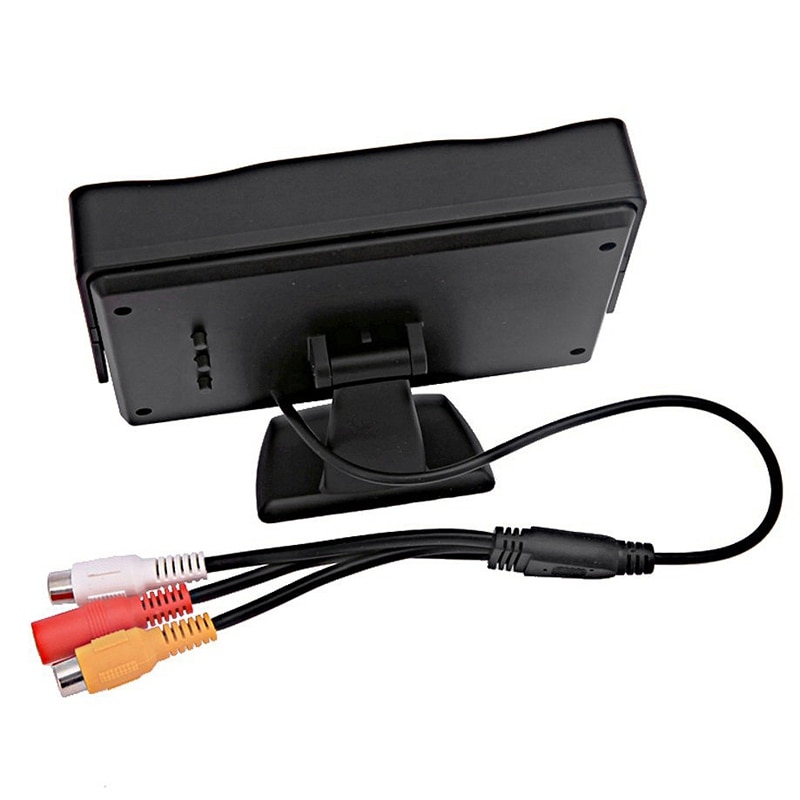 4.3 Inch Auto Hd Rear View Digitale Display Lcd Kleur Display Car Rear View Monitor Screen Met 2 Av-ingang voor Auto Achteruitrijcamera Cam