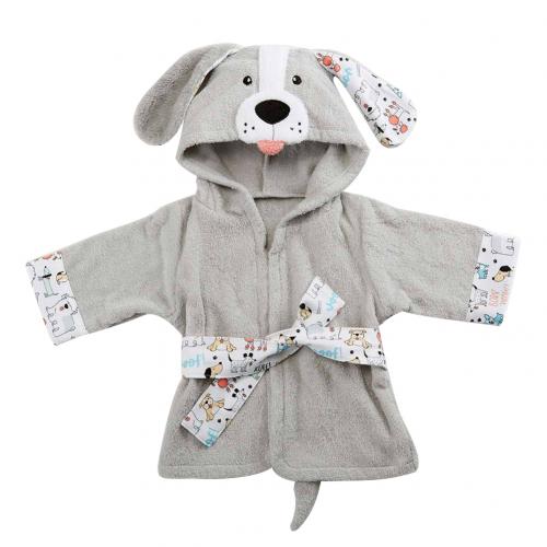 Cute animal shape baby bath towel baby bathrobe cotton children bathrobe moon photo clothes Bathrobe Bath Towel: Dog