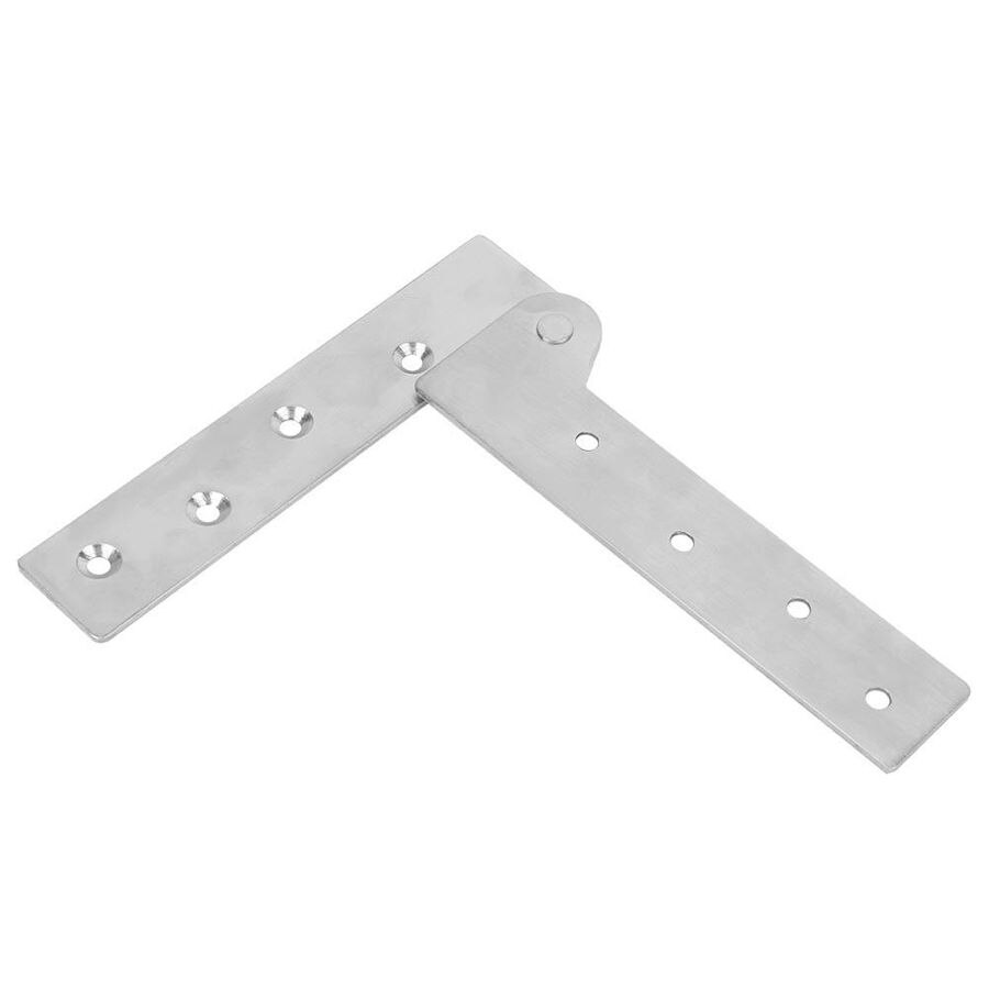 2Pcs Stainless Steel Hinge 180 Degree Rotation Door Shaft Hinge Cabinet Cupboard Wardrobe Furniture Hinges