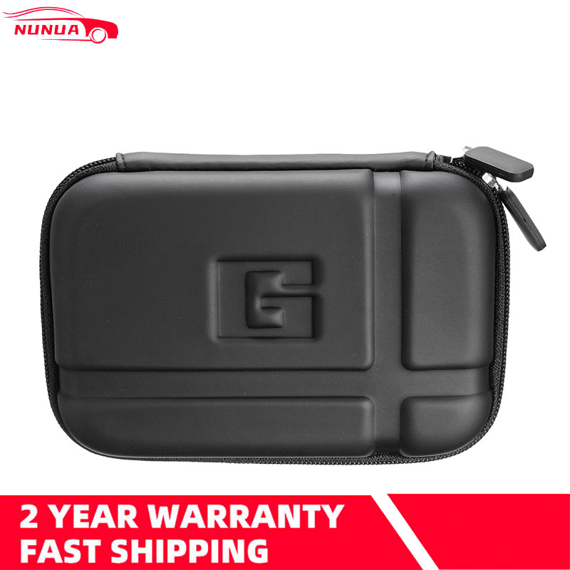 Funda de transporte dura para GPS resistente al agua de PU de 5 pulgadas, soporte protector para navegador GPS Sat Nav para TomTom GO 5100 5000 510 500