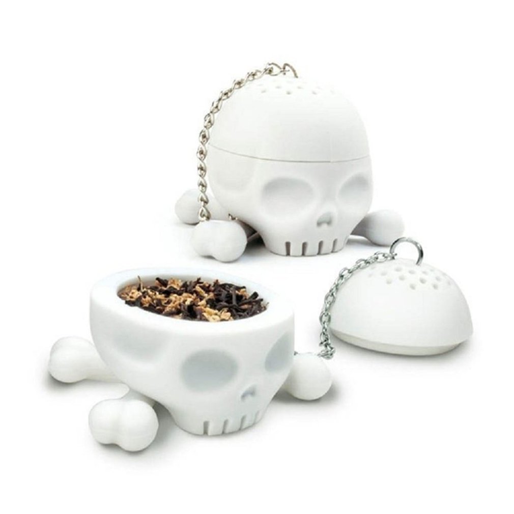 Form tesil silikon intressant teinfuser filter tekanna för te kaffe drinkware