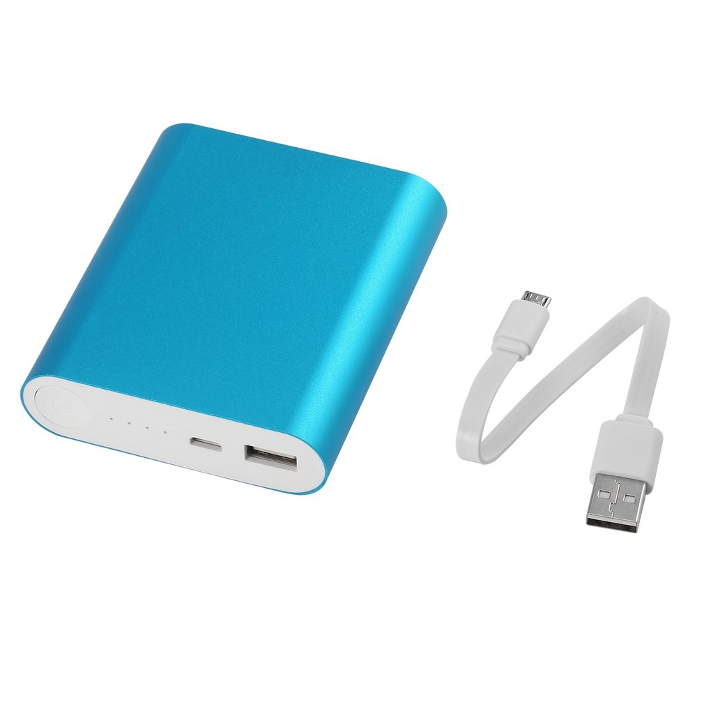 Esterno universale Li-ione batteria caricabatterie Accumulatori E Caricabatterie Di Riserva per accorto Telefono Capacità 5200mAh: blu