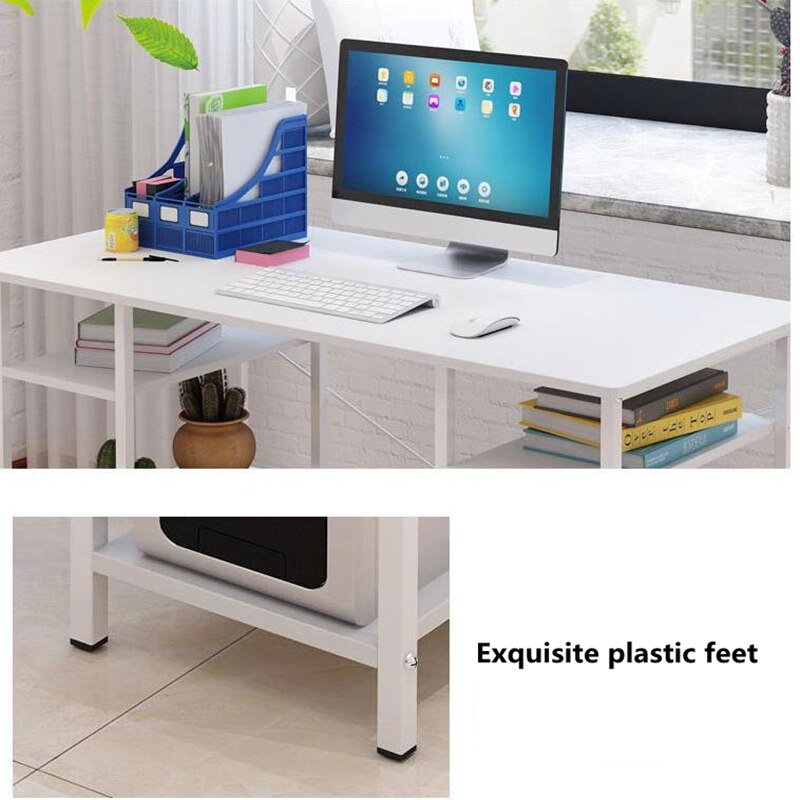 simple style sheet desktop computer laptop computer home desk bedroom plastic feet three-color