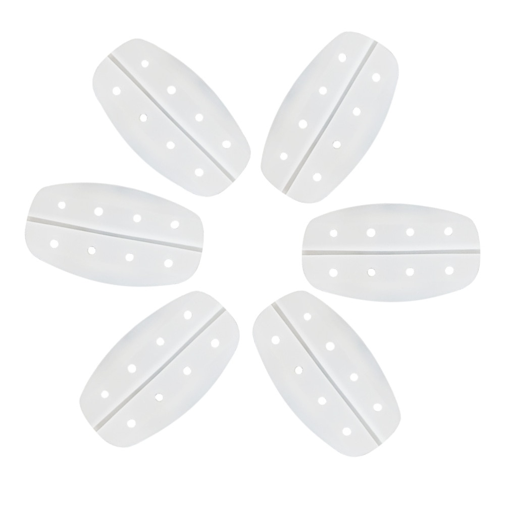 6PCS Underwear Shoulder Pads Non-slip Shoulder Strap Gasket Breathable Silicone Shoulder Pad Invisible Shoulder Strap Gasket for