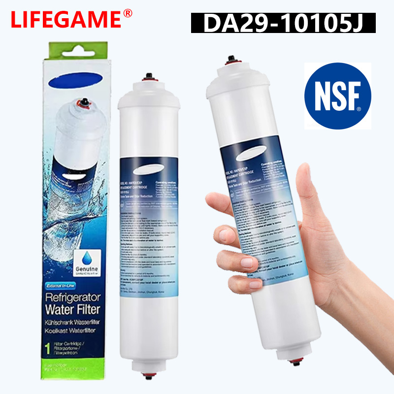 Compatível com filtro de água em linha para geladeira DA29-10105J para AquaPure Plus HAFEX EXP