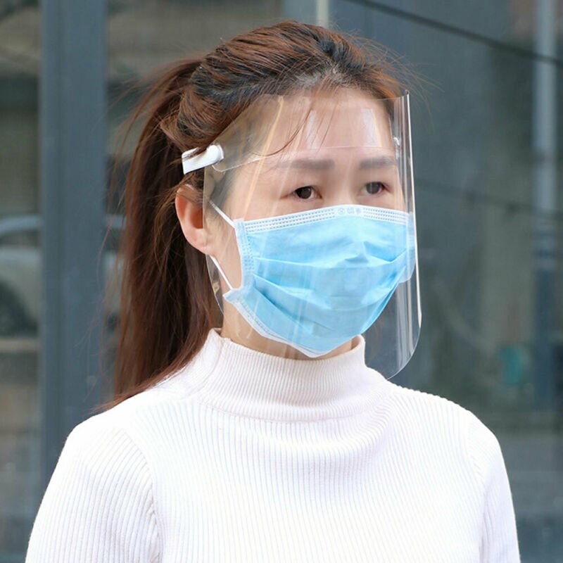 Mode 1Pc Anti-Fog Beschermende Masker Hd Transparante Kind Volwassen Volledige Gezicht Splash Masker