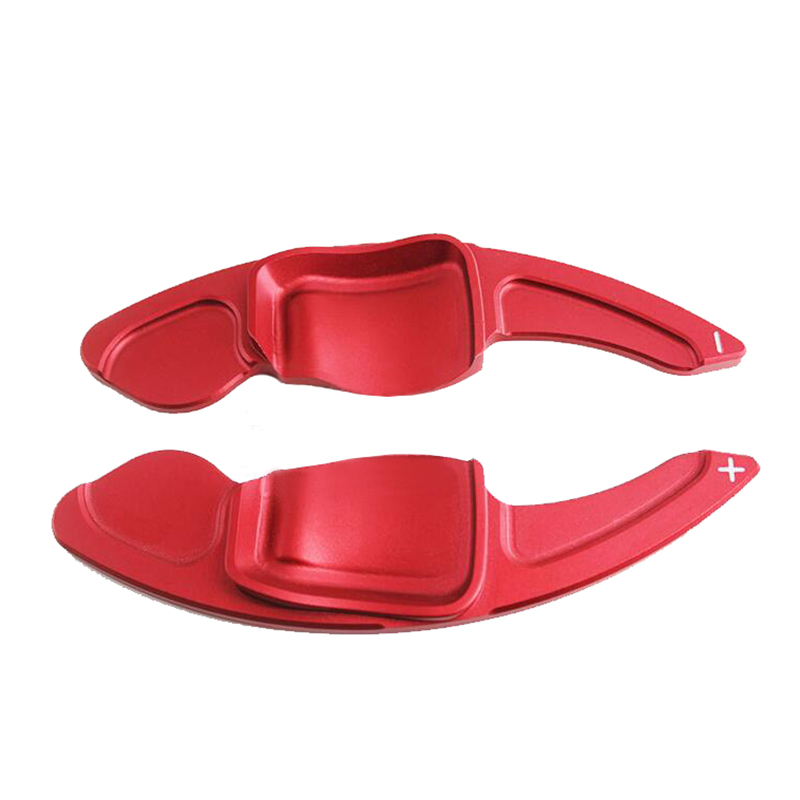 Para Skoda Octavia A7 MK3 5E RS VRS Superb B8 Scala Karoq Kodiaq volante de coche paleta de cambio extender pegatina DSG Gear