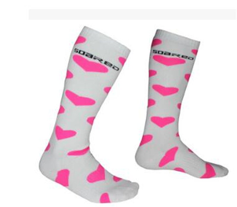 Steeg Winter Warmer Sokken Outdoor Sport Ski Sokken Vrouwen Katoen Snowboard Winter Fietsen Sokken Beenwarmers Knie Sokken: 3