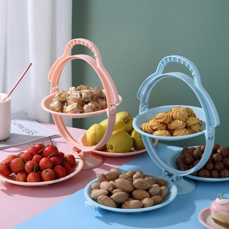 Platos de plástico plegables para salida de pícnic, platos portátiles para aperitivos, cuenco, bandeja, suministros para en casa