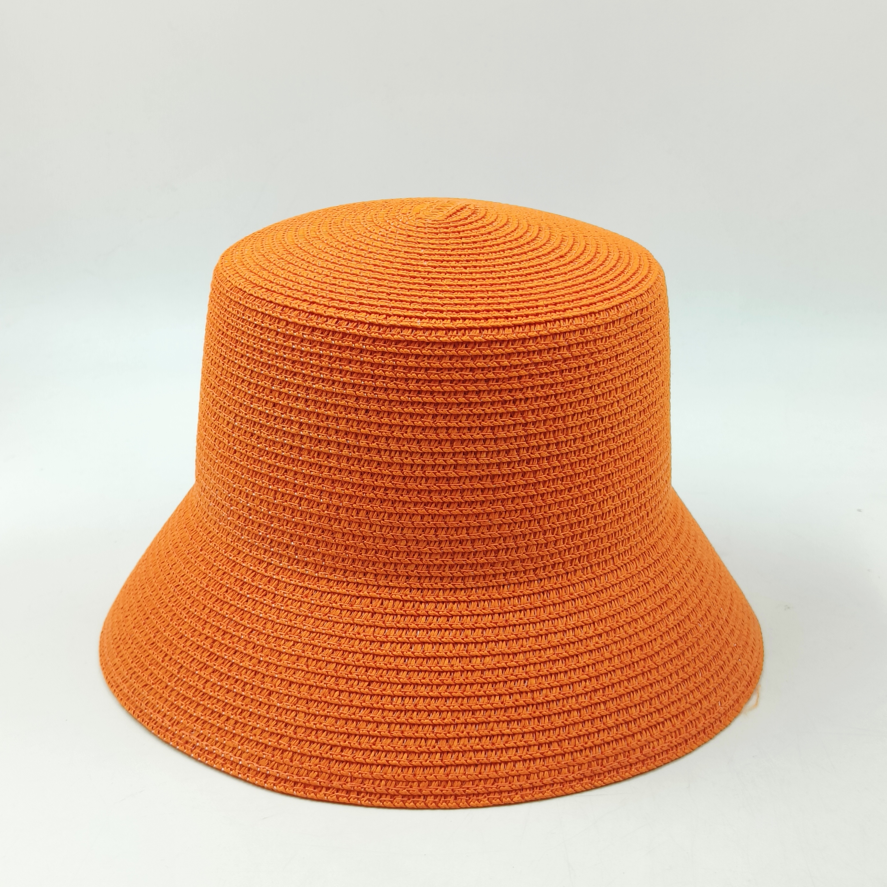 Dame Solhatt Strå - Blomstermønster - Casual - Solbeskyttelse - Liten Brem - Sommer Strand: Grå