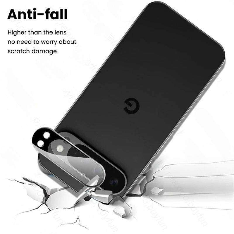 3Pcs 3D Curved Camera Lens Protector Tempered Glass Case for Google Pixel9 Pixel9Pro Pixel 9 Pro XL Pixel9ProXL 5G Pixle 9 A 9a