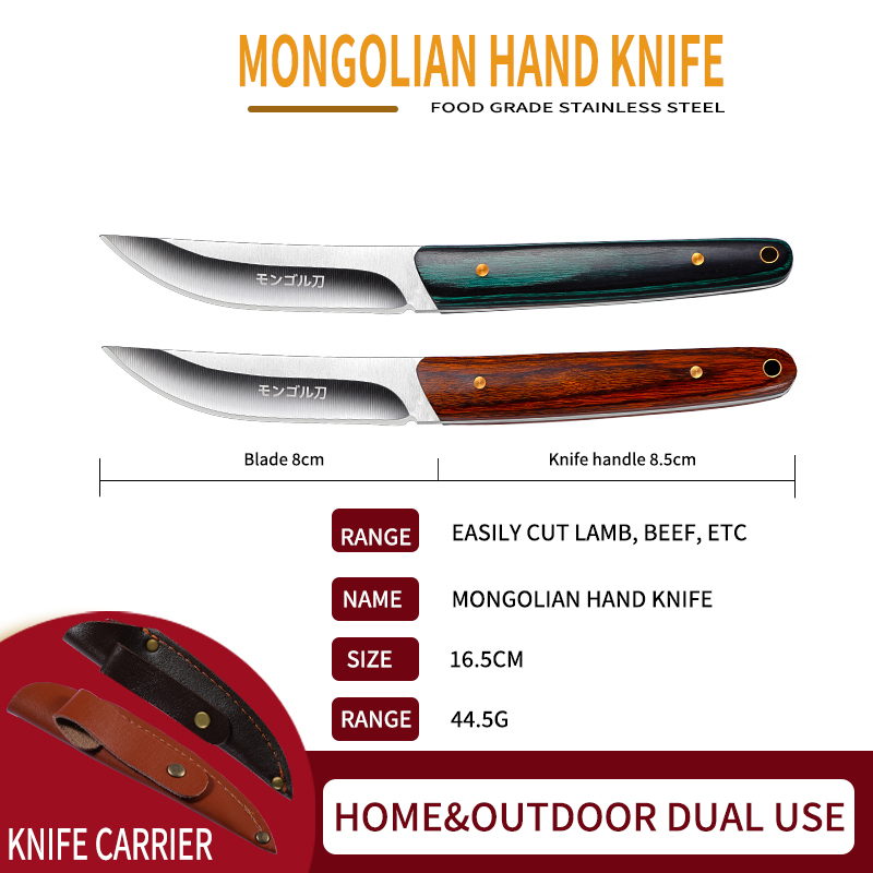 PLYS Gesmede buitenmessen, huishoudelijke fruitmessen, commerciële snijmessen, ouderwetse kleine eetmessen: Light Grey