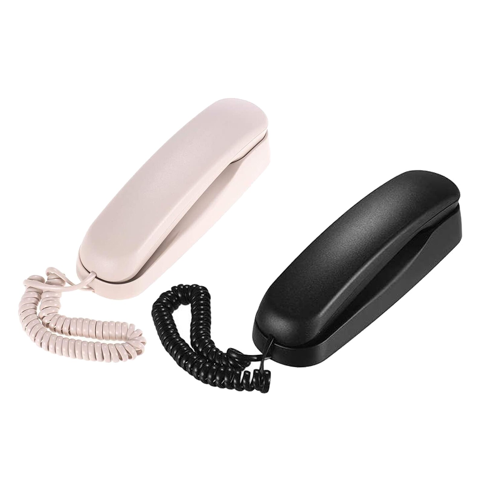 Mini telefone fixo fixado na parede telefone fixo telefone fixo com fio telefone fixo para o hotel da casa do negócio do escritório