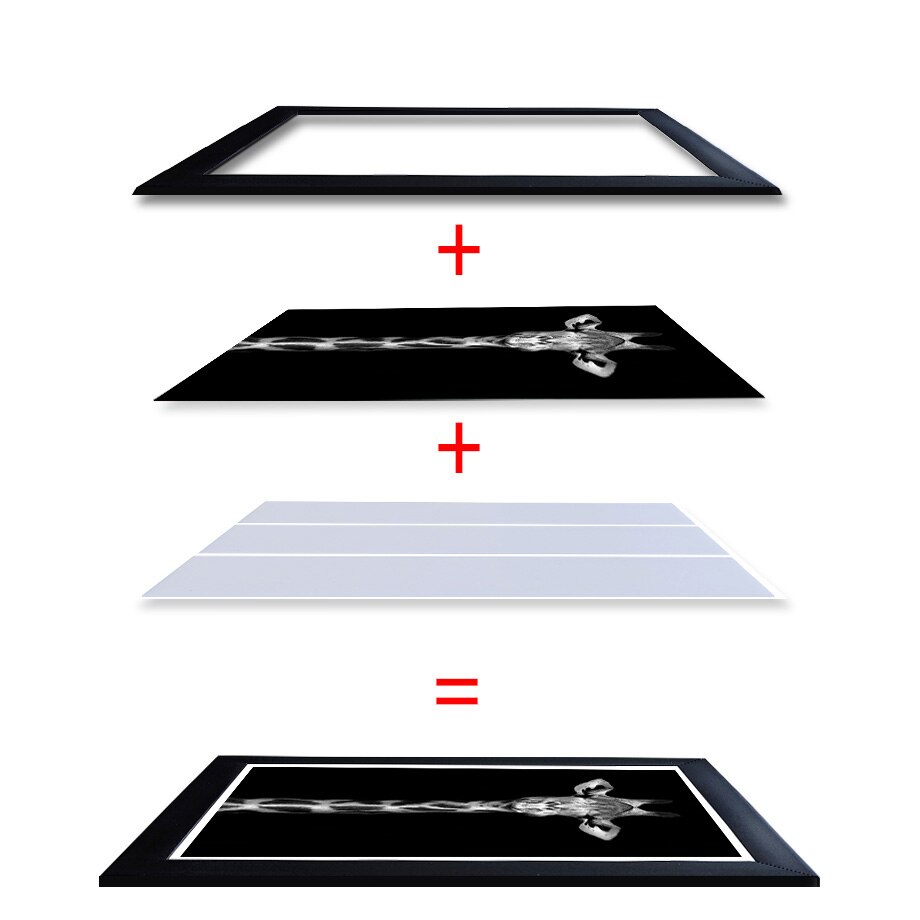 Modern ps ram för duk oljemålning fabrikspris träram för diamantmålning diy ram bild vägg dekor tillbehör