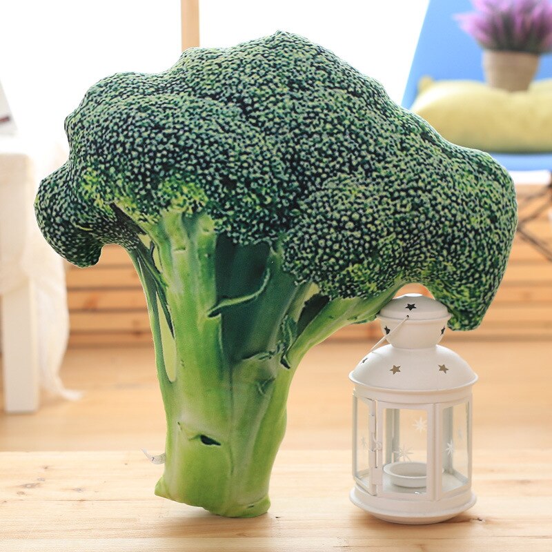 Kunstmatige Kool/Broccoli/Aardappel Kussen Kussen & kussens, Creatieve 3D Gedrukt Kussen, Beddengoed, woonkamer Kantoor Decoratieve: 1