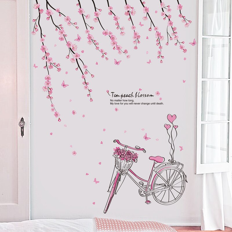 [shijuekongjian] Cartoon Girl Wall Stickers DIY Pe... – Grandado