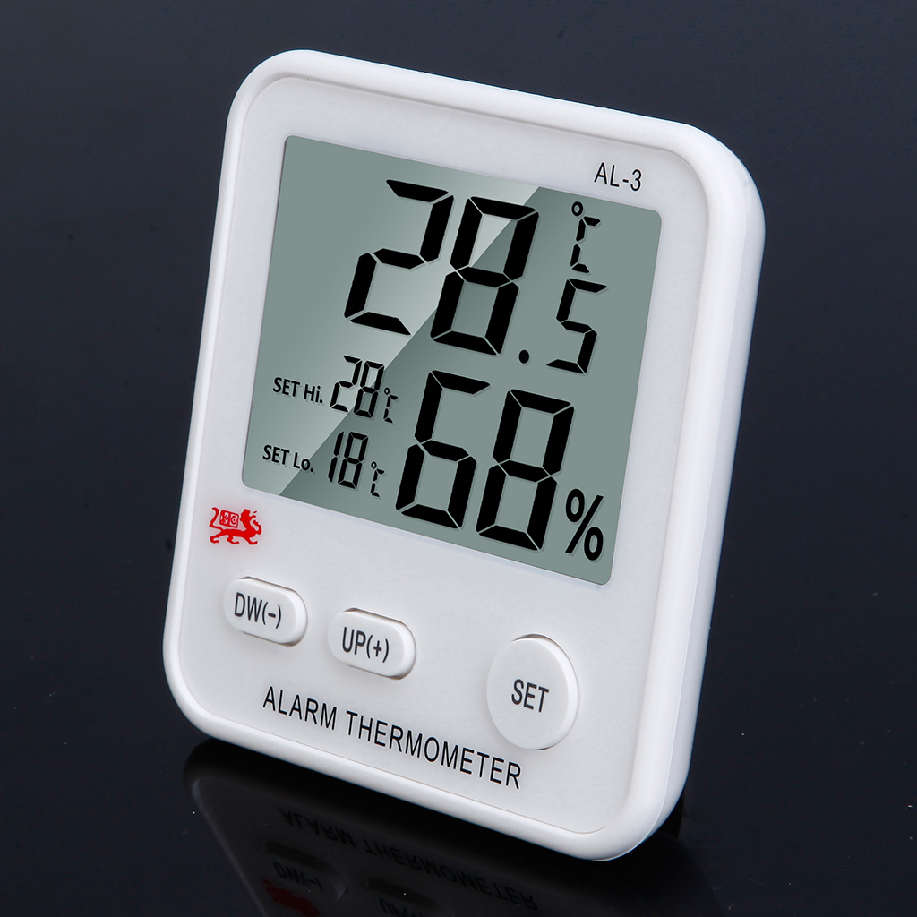 Easy to Read Refrigerator Freezer Thermometer Alarm Temperature