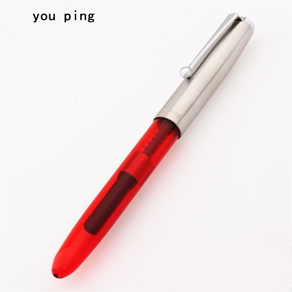 de lujo Jinhao 51A Retro finanzas pluma estilográfica de oficina nuevos útiles escolares para estudiantes papelería bolígrafos de tinta